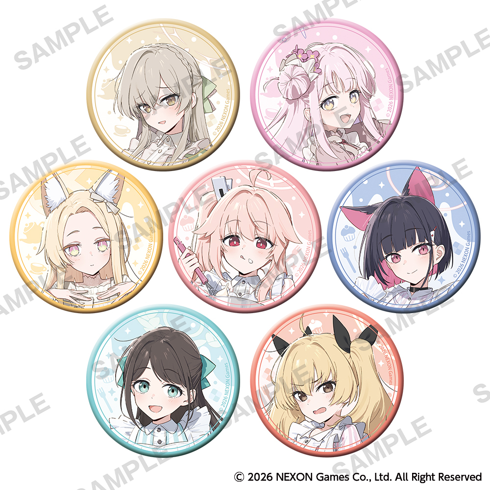 預購-「蔚藍檔案 POP UP SHOP」集換式徽章 BOX販售【日本進口精品】