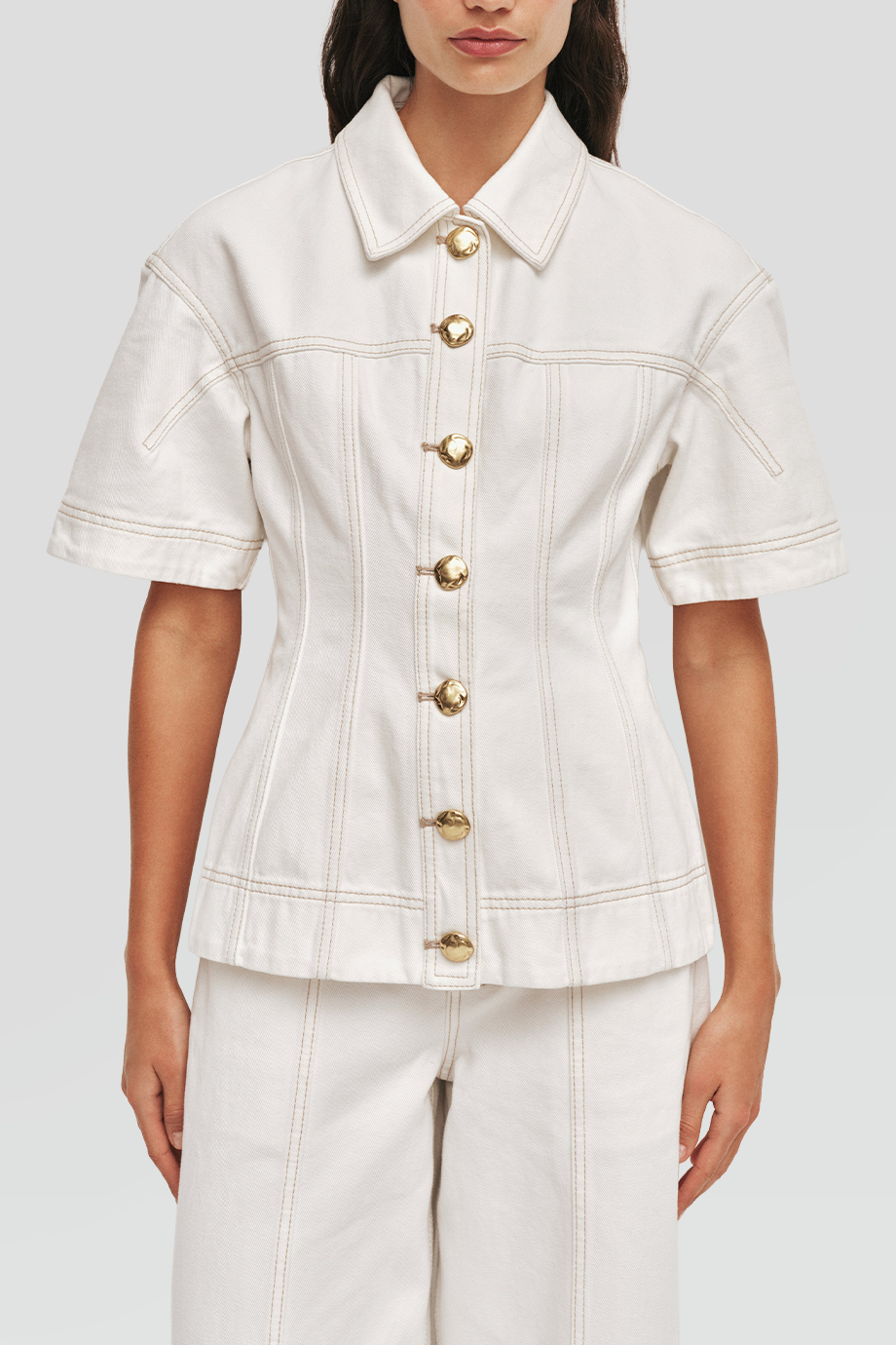 Aje｜Liliana Denim Shirt