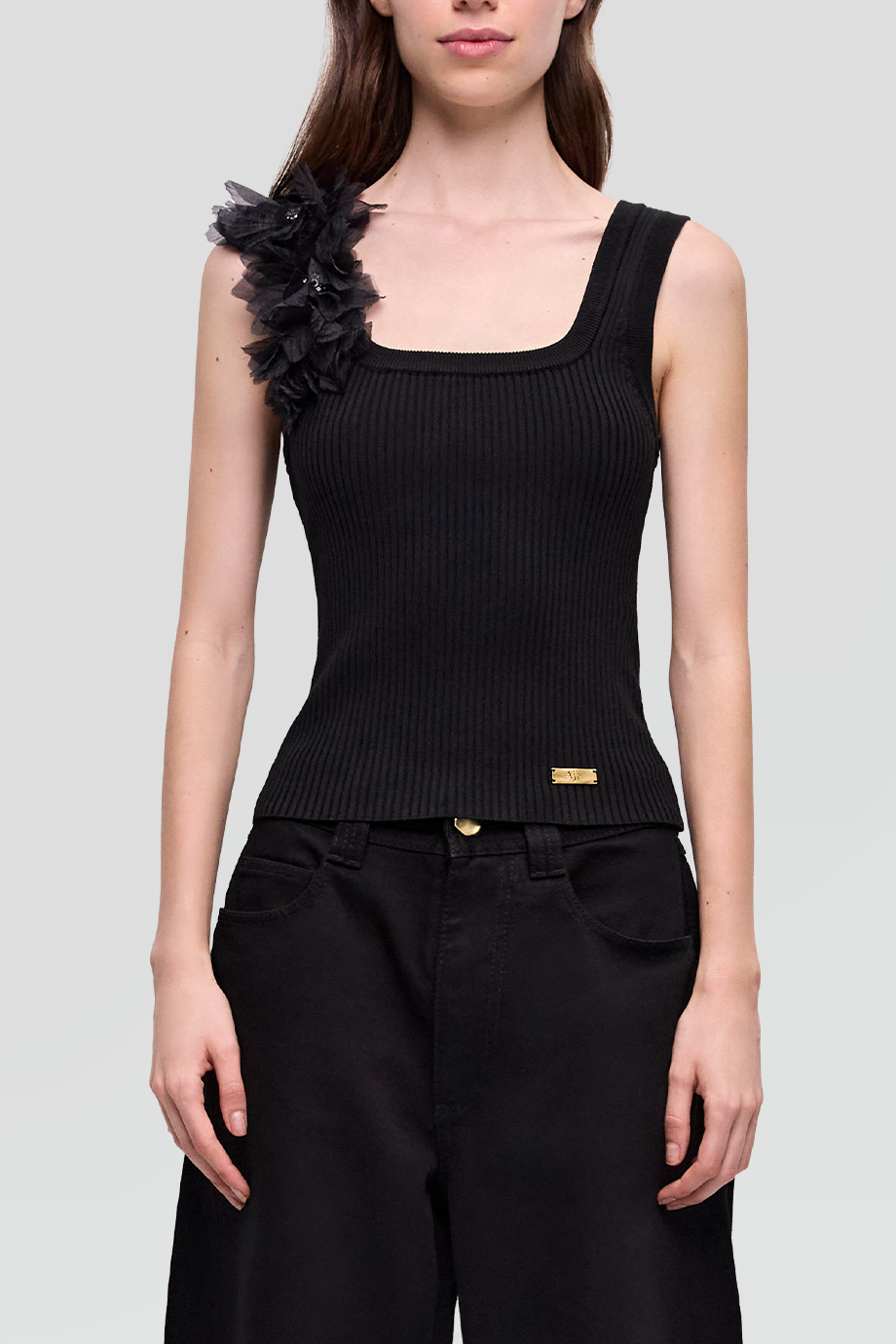 Aje｜Pamela Flower Knit Tank