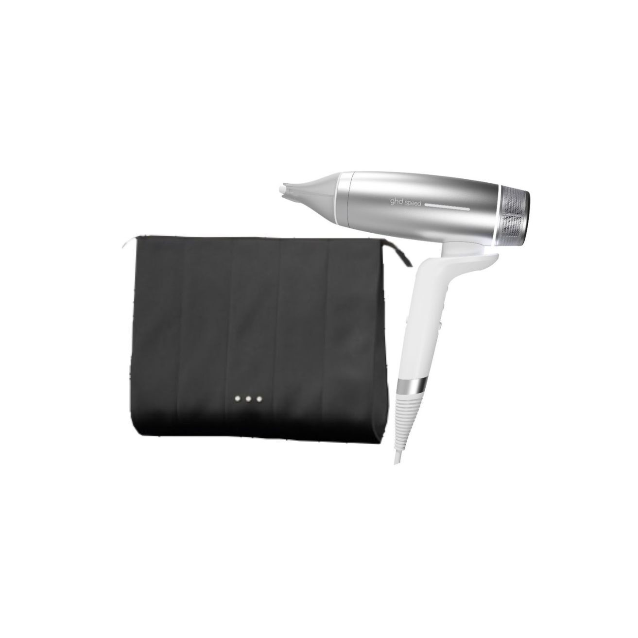 GHD Speed 專業馭風極速風筒套裝-銀鉑色