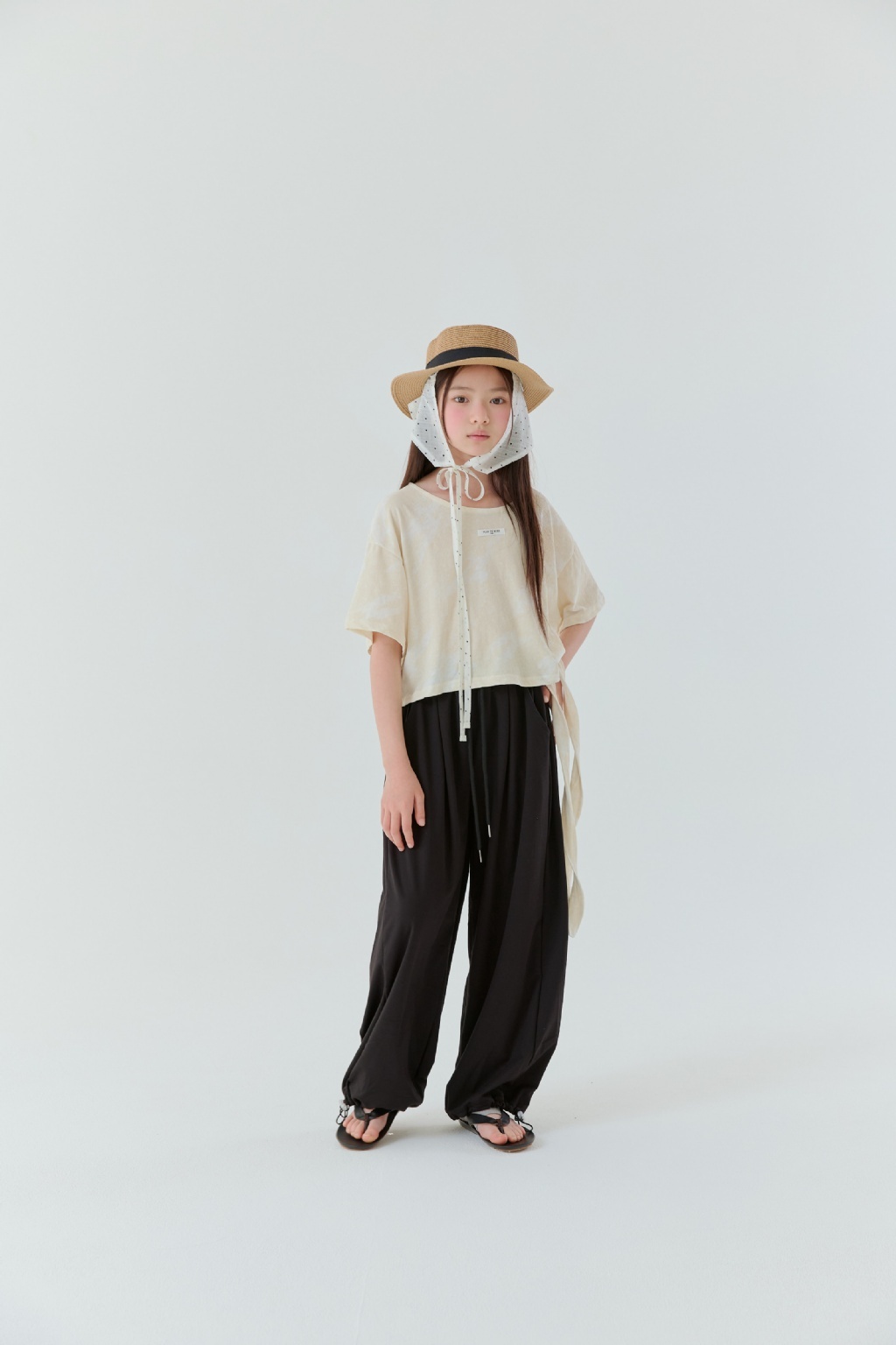 正韓夏Lilas 兩色渲染上衣