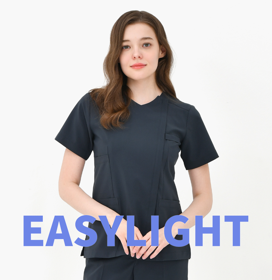 20809 EASYLIGHT 女款護士服 隕石灰