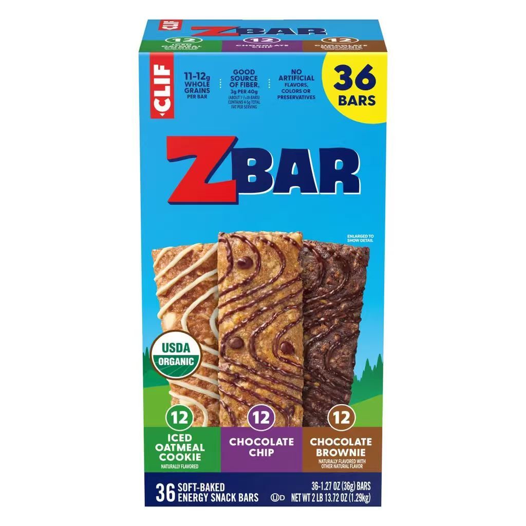 【預購】Clif H061029 Kid ZBar 有機穀物能量棒綜合口味 (36條裝)