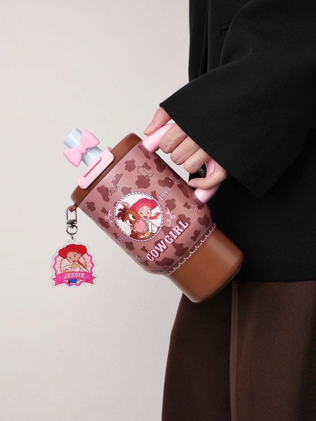 正版授權 迪士尼 玩具總動員 聯名款 翠絲 雙飲 吸管 保溫 750ML