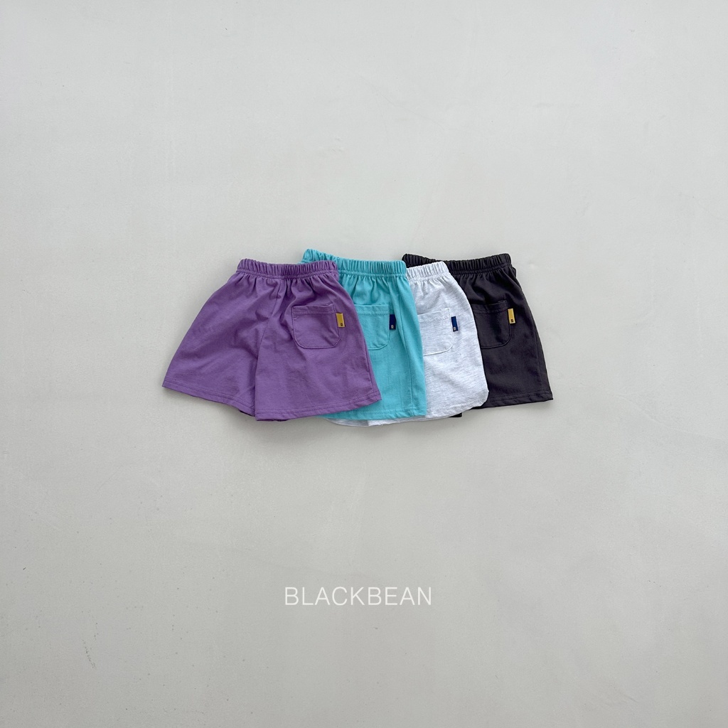 韓國🇰🇷BLACKBEAN 小印字棉短褲(BS-BM/S-XL)