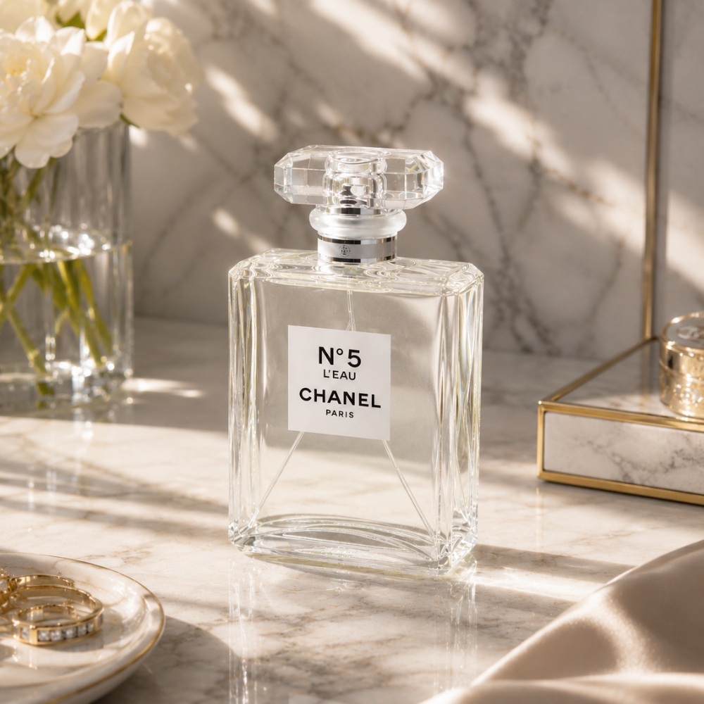 Chanel 香奈兒 N5 L'Eau 清新晨露淡香水 EDT 100ml TESTER (原廠蓋)