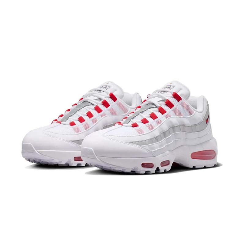 Nike Air Max 95 SE Big Bubble "England" 英國足球 三獅軍團 氣墊 緩震 運動 休閒 白色 男鞋 IQ0176-100 [台灣現貨]