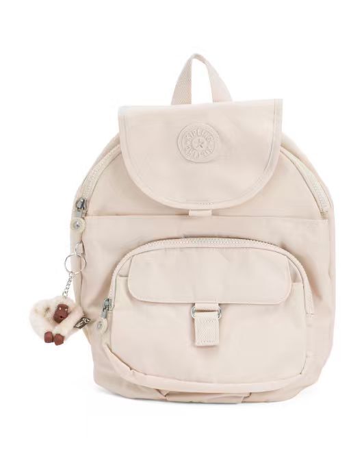 【預購】KIPLING H061061 Queenie 尼龍翻蓋背包
