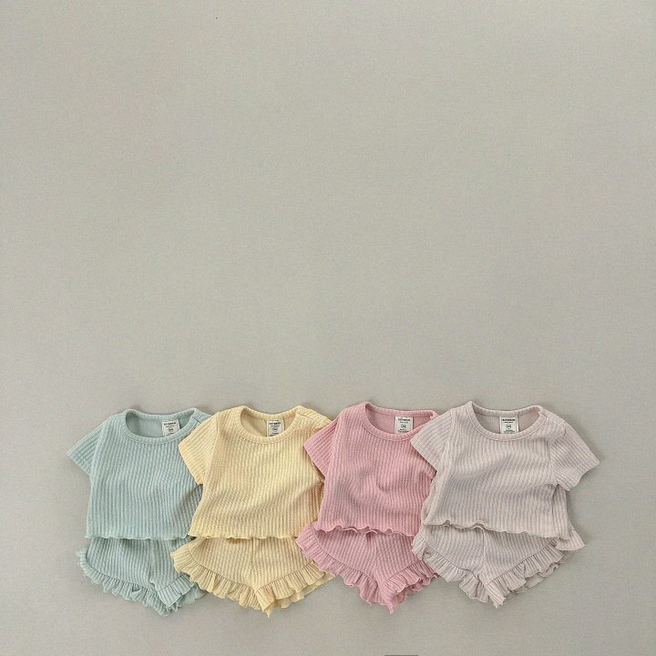 韓版夏款女童兩件套