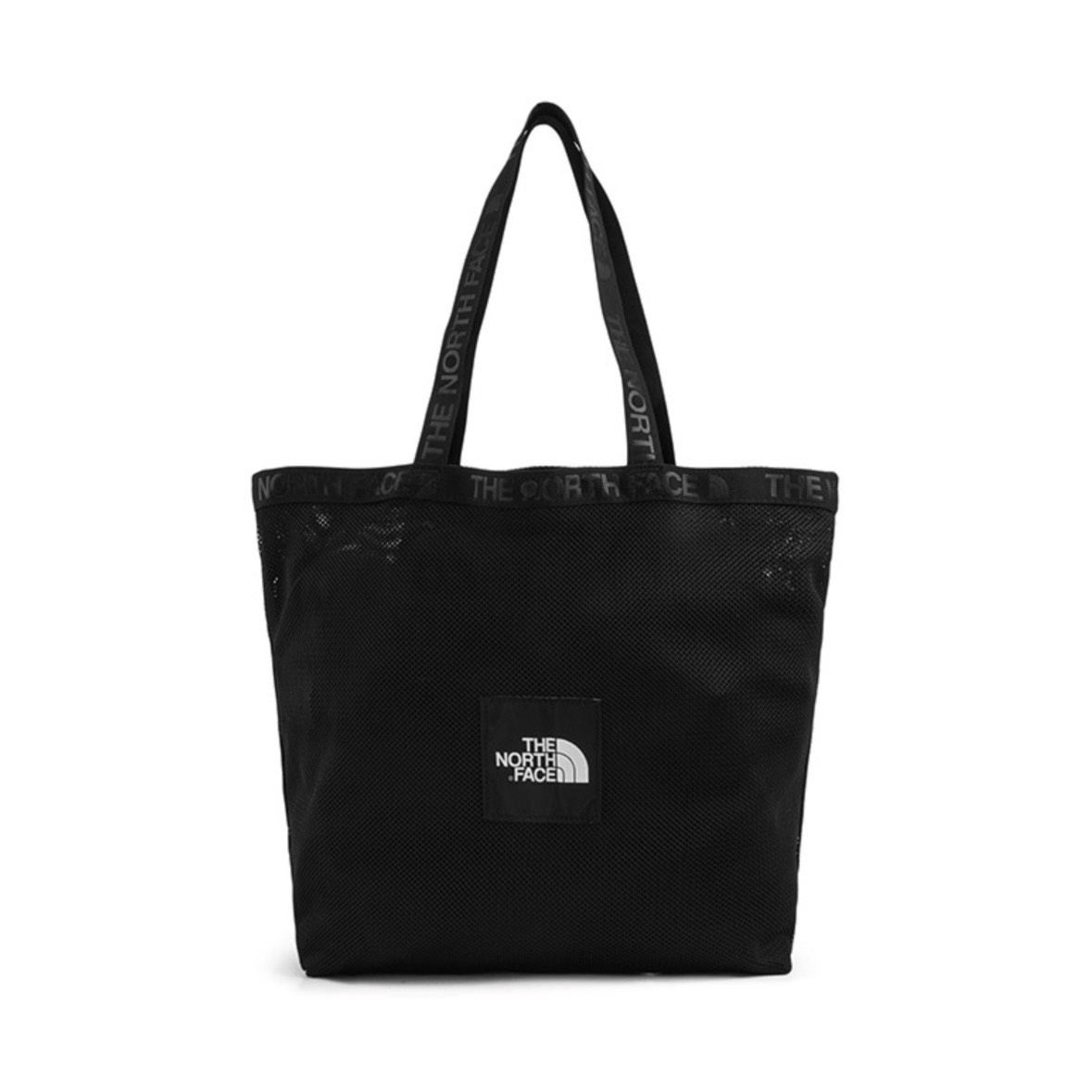 THE NORTH FACE MESH TOTE HANGBAG SHOULDER BAG 可收納 網狀 手提袋 肩背包- NF0A8HNU 灰紫(G7O) 黑色(JK3)