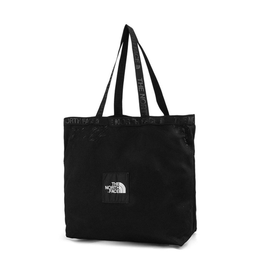 THE NORTH FACE MESH TOTE HANGBAG SHOULDER BAG 可收納 網狀 手提袋 肩背包- NF0A8HNU 灰紫(G7O) 黑色(JK3)