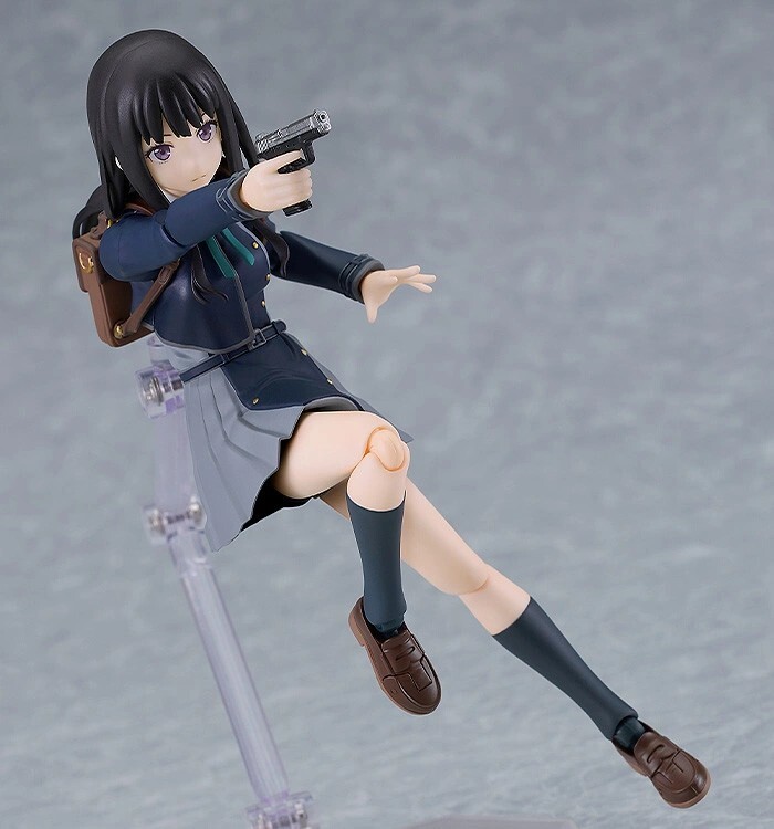 GSC Figma #616 井之上瀧奈 莉可麗絲 Lycoris Recoil 可動完成品
