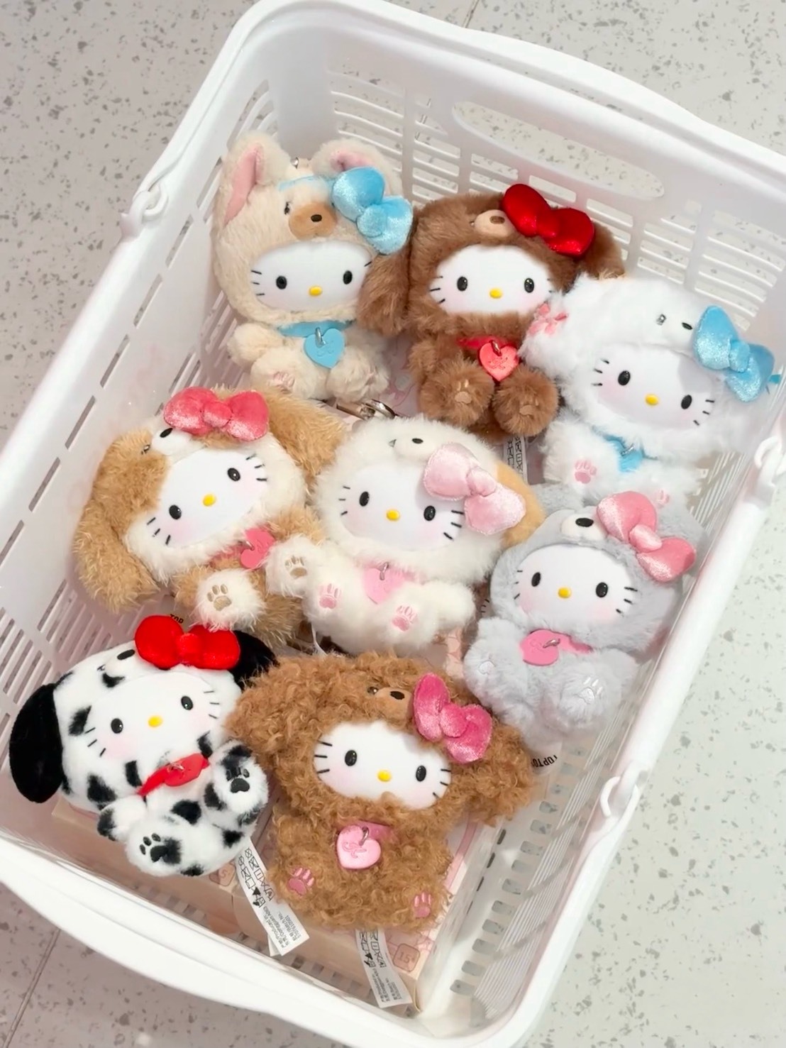 【預購】TOPTOY x SANRIO HELLO KITTY 小狗派對系列 盲盒 毛絨 吊飾 凱蒂貓 三麗鷗