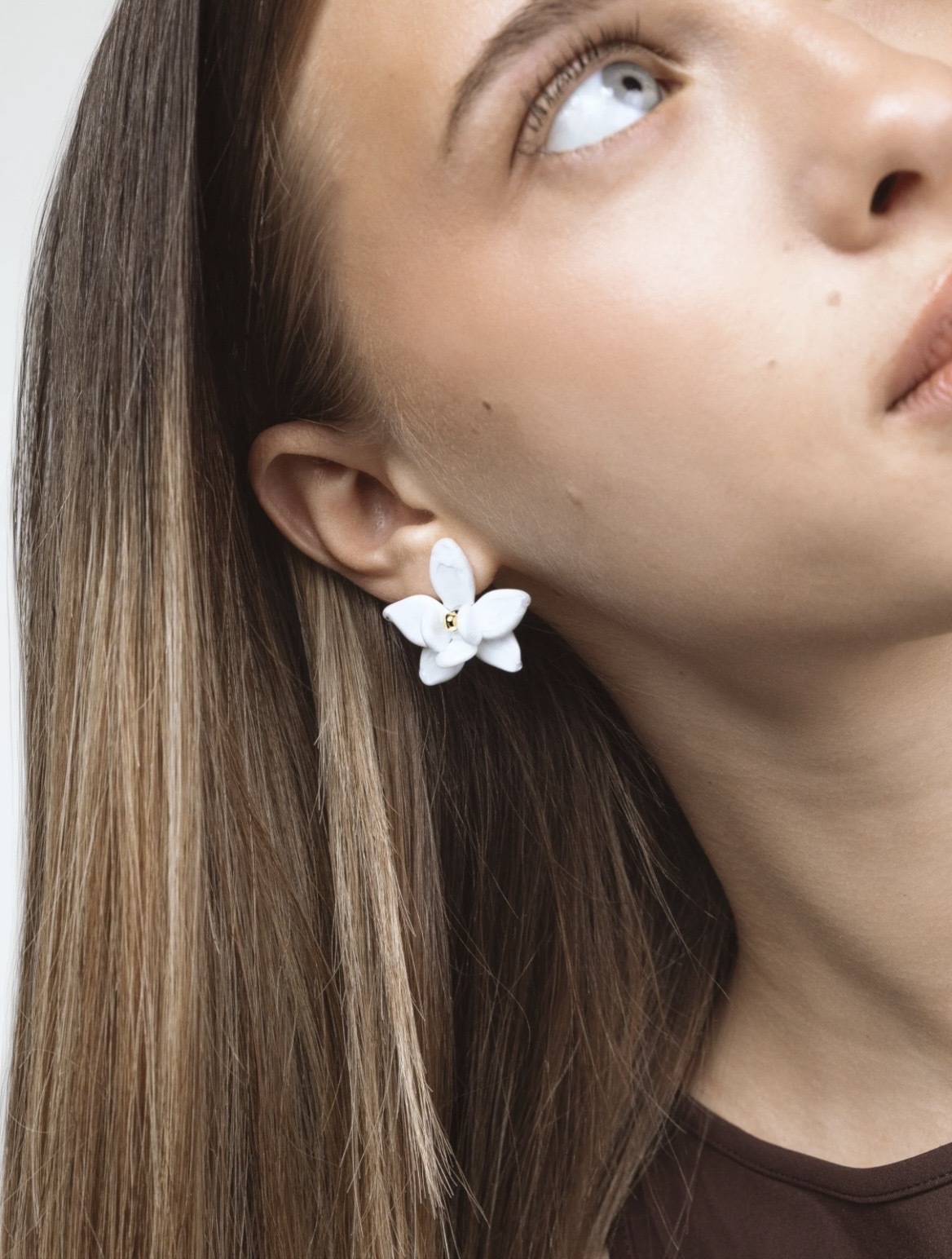 Petite A - Orquidea Earrings