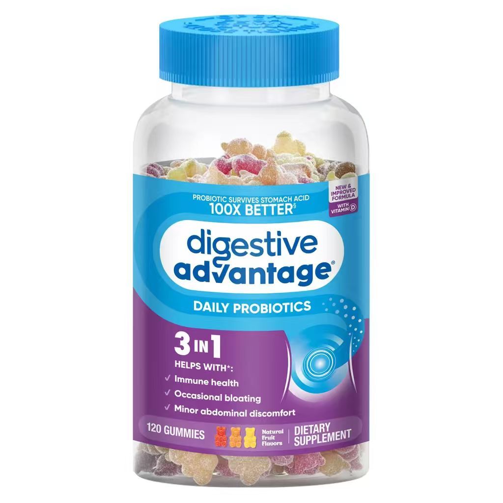 【預購】Digestive Advantage H061068 益生菌軟糖 (120粒裝)