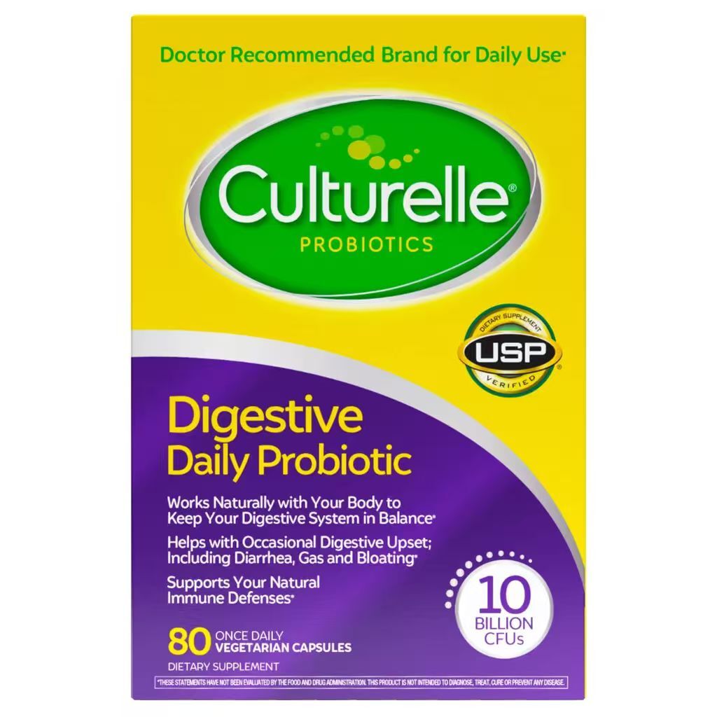 【預購】Culturelle H061069 腸道益生菌膠囊 (80粒裝)