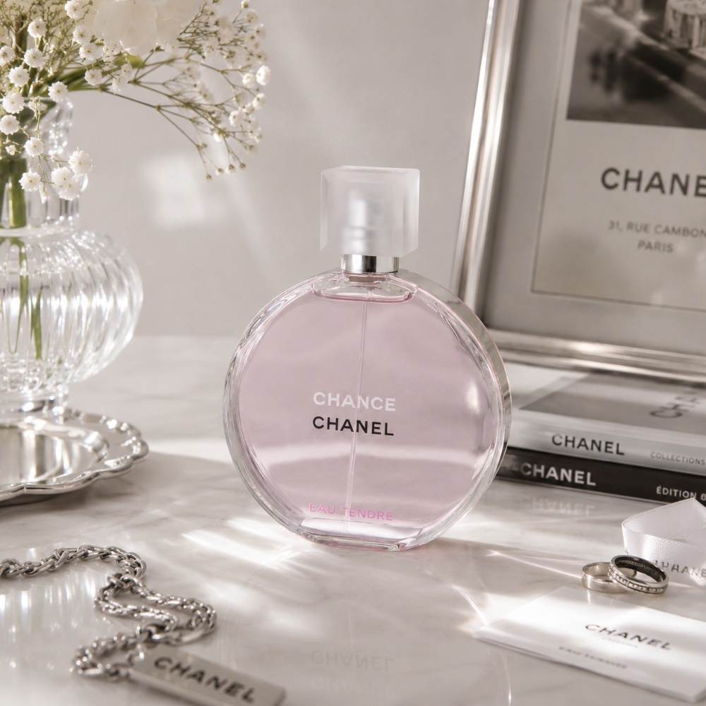 Chanel 香奈兒 Eau Tendre 粉紅甜蜜淡香水 EDT 100ml TESTER (原廠蓋)