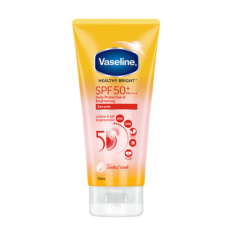 【Vaseline 凡士林】5D極護水感防曬乳170ml 抗UVA 抗UVB 空汙 抗藍光 空氣乾燥