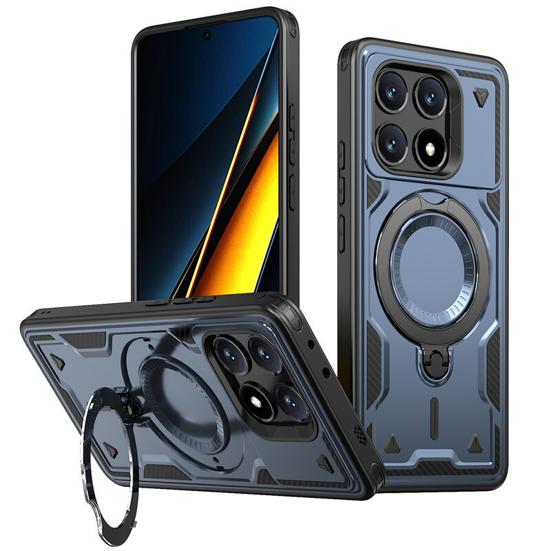 XPRO - Mag Stand Graud - Xiaomi 17 Case 防撞磁吸旋轉支架手機保護殼