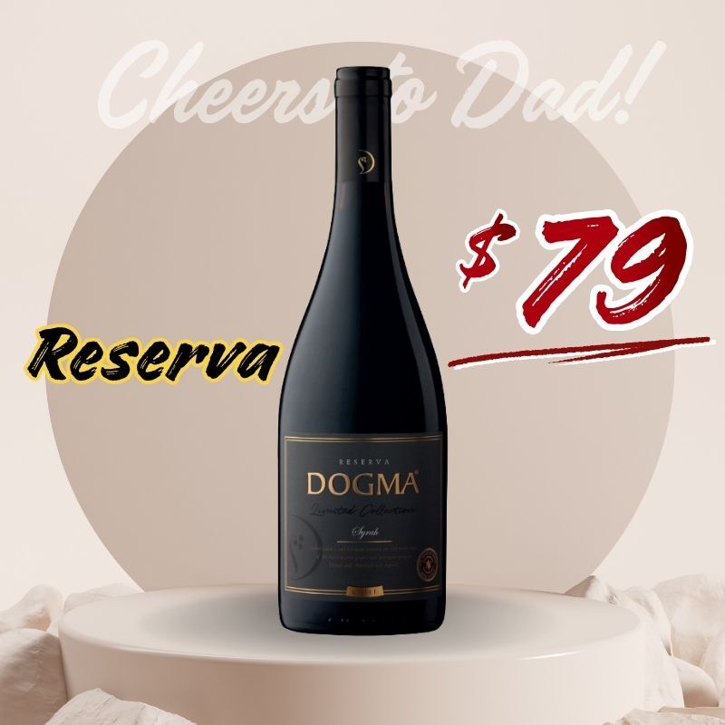 (父親節優惠)Dogma 智利德格瑪《珍藏》西拉紅酒 2022 750ml [7804321091289_2022]