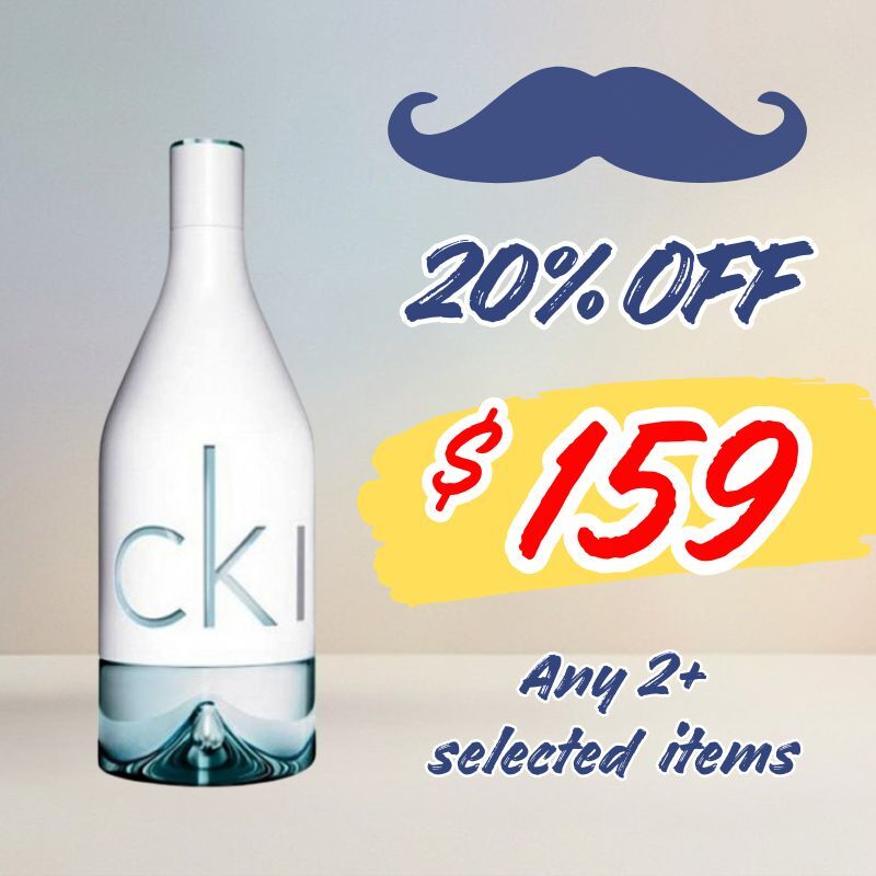 (2件8折)Calvin Klein 喜歡你男士淡香水 150ml  (Barcode: 088300196944)