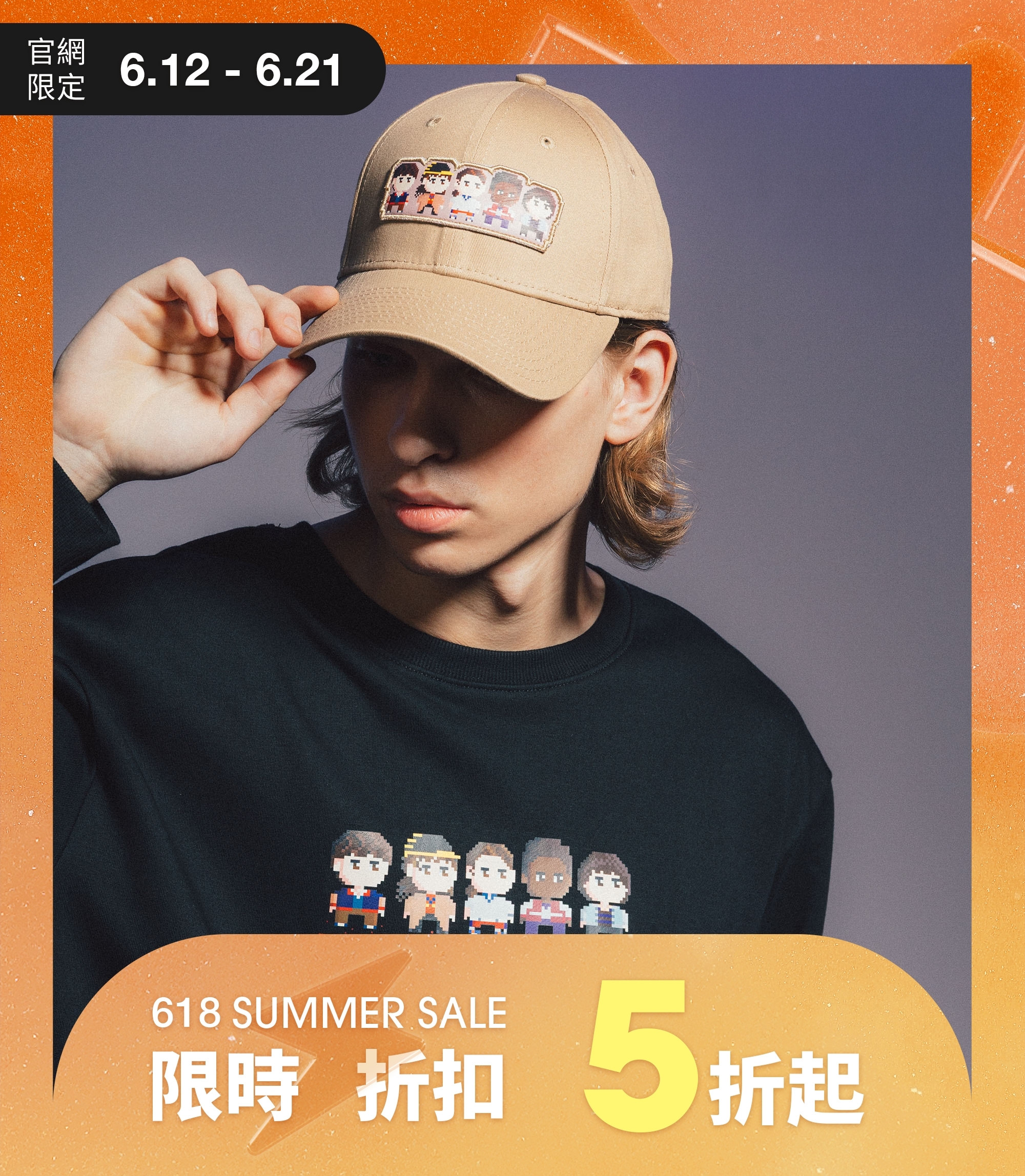 (現貨)Getchi X Stranger Things CAPS怪奇物語聯名系列帽子