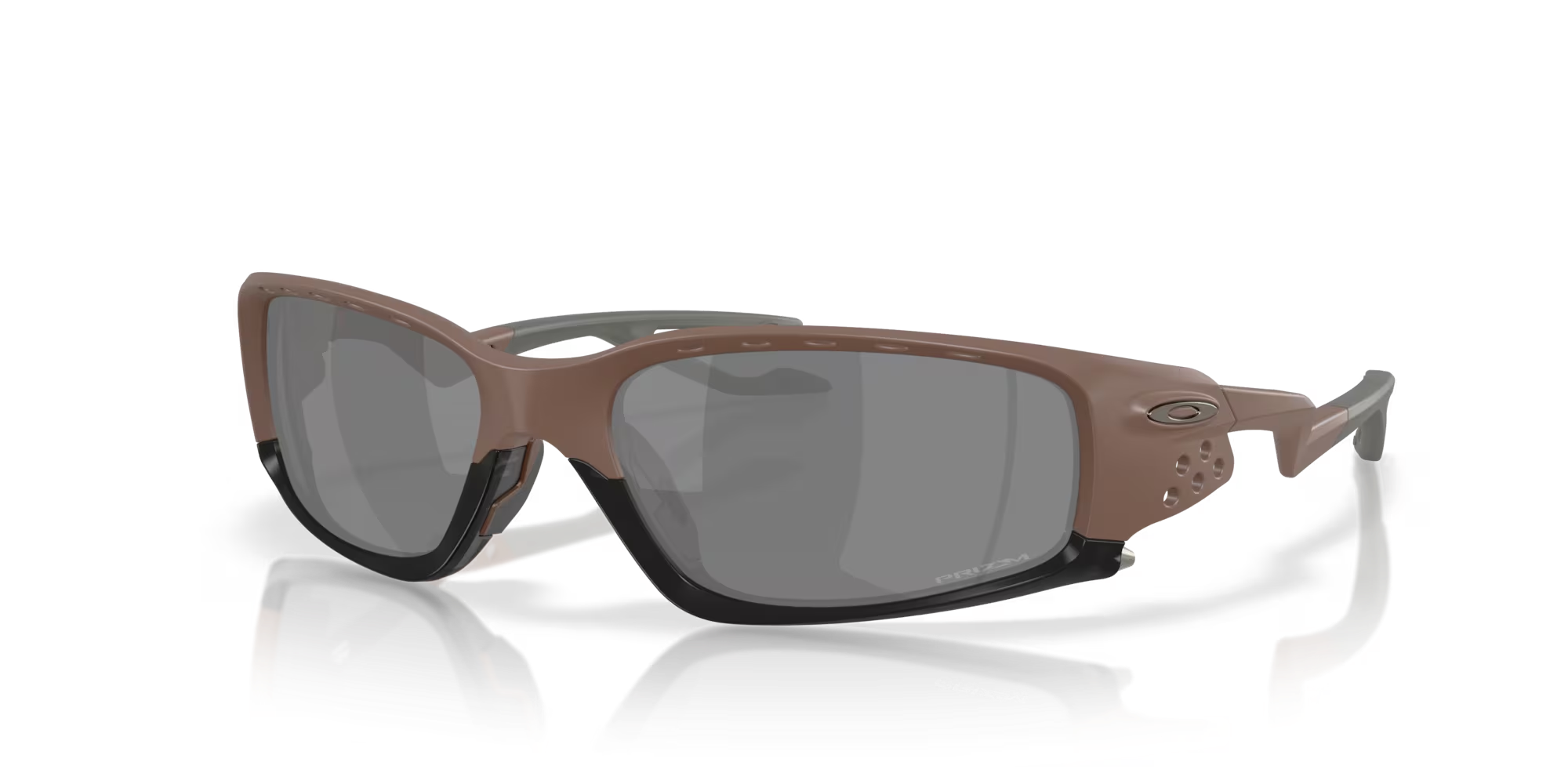 OAKLEY |PLANTARIS SQ Mahogany Frame PRIZM Black Lenses