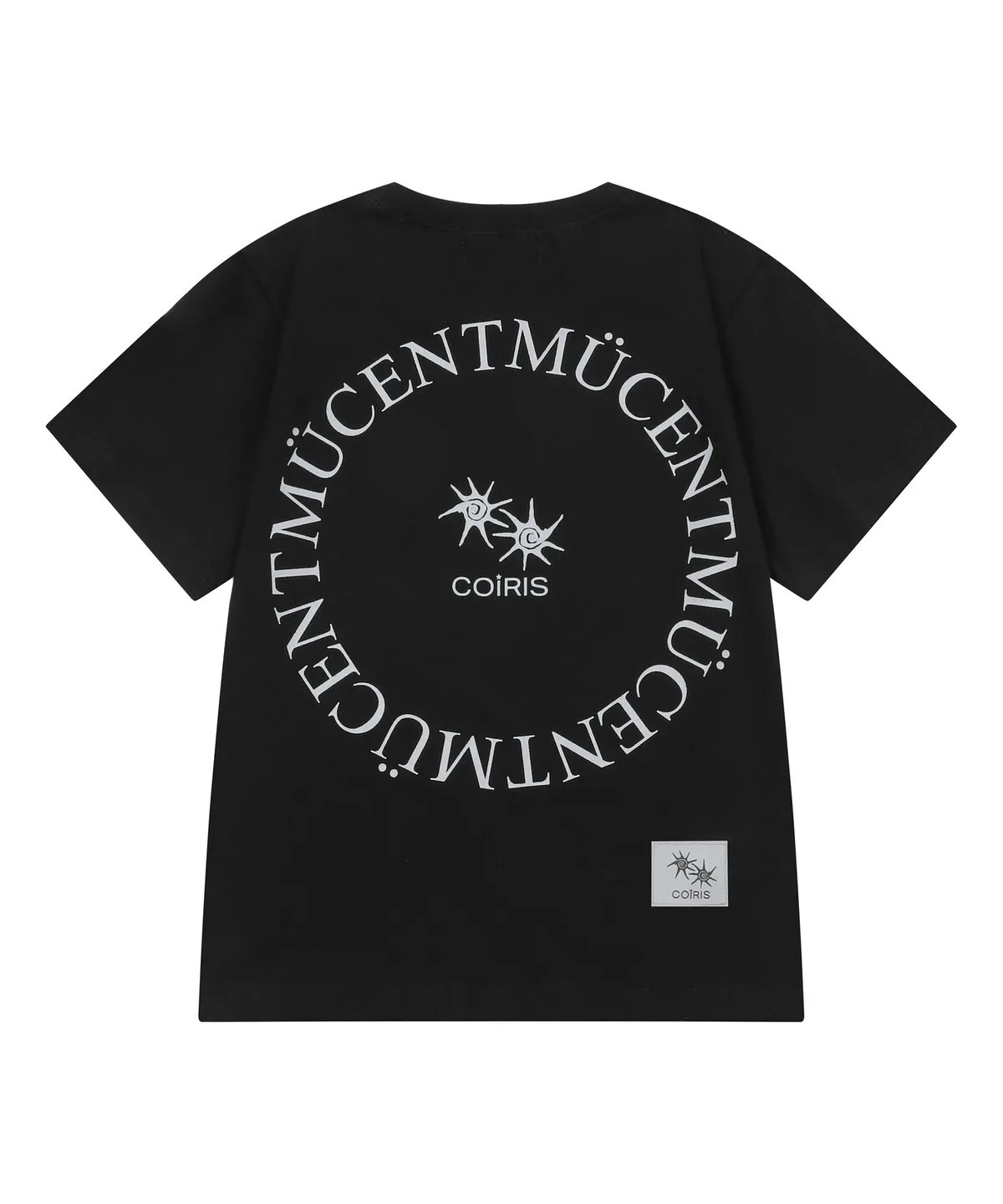 Mucent X Coiris Signature Logo Mix 環狀 短袖 白 黑