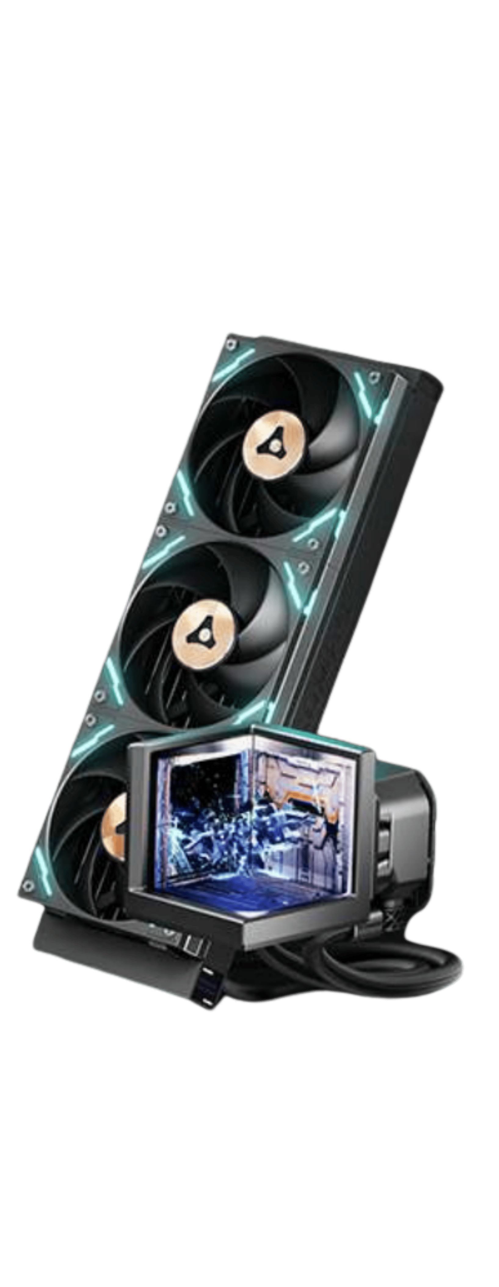 Tcomas EXIT D3 PRO 360 水冷散熱器 (黑色/白色)