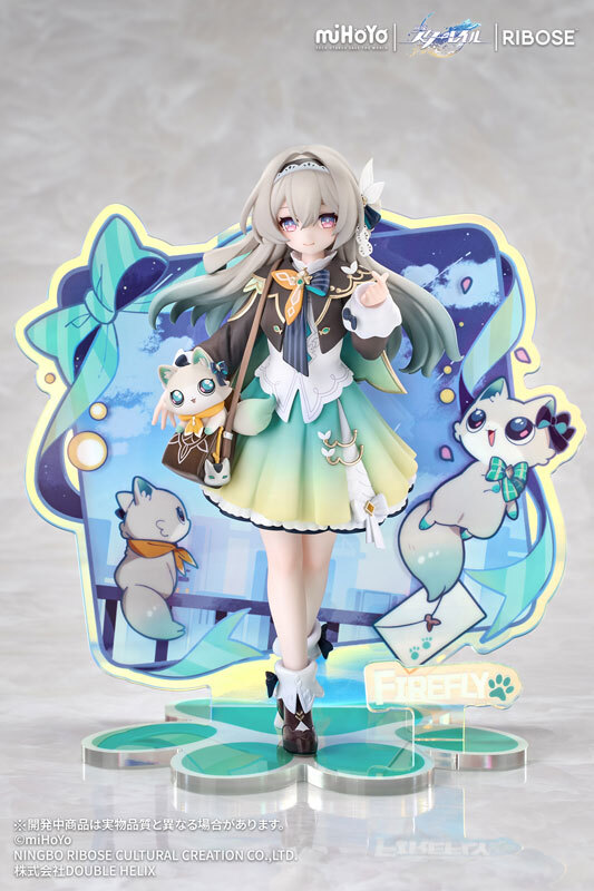 Fed RIBOSE 1/8 RISE UP+ Honkai: Star Rail Chibi Cat Series Figure Firefly Ver. Complete Figure Pre-order