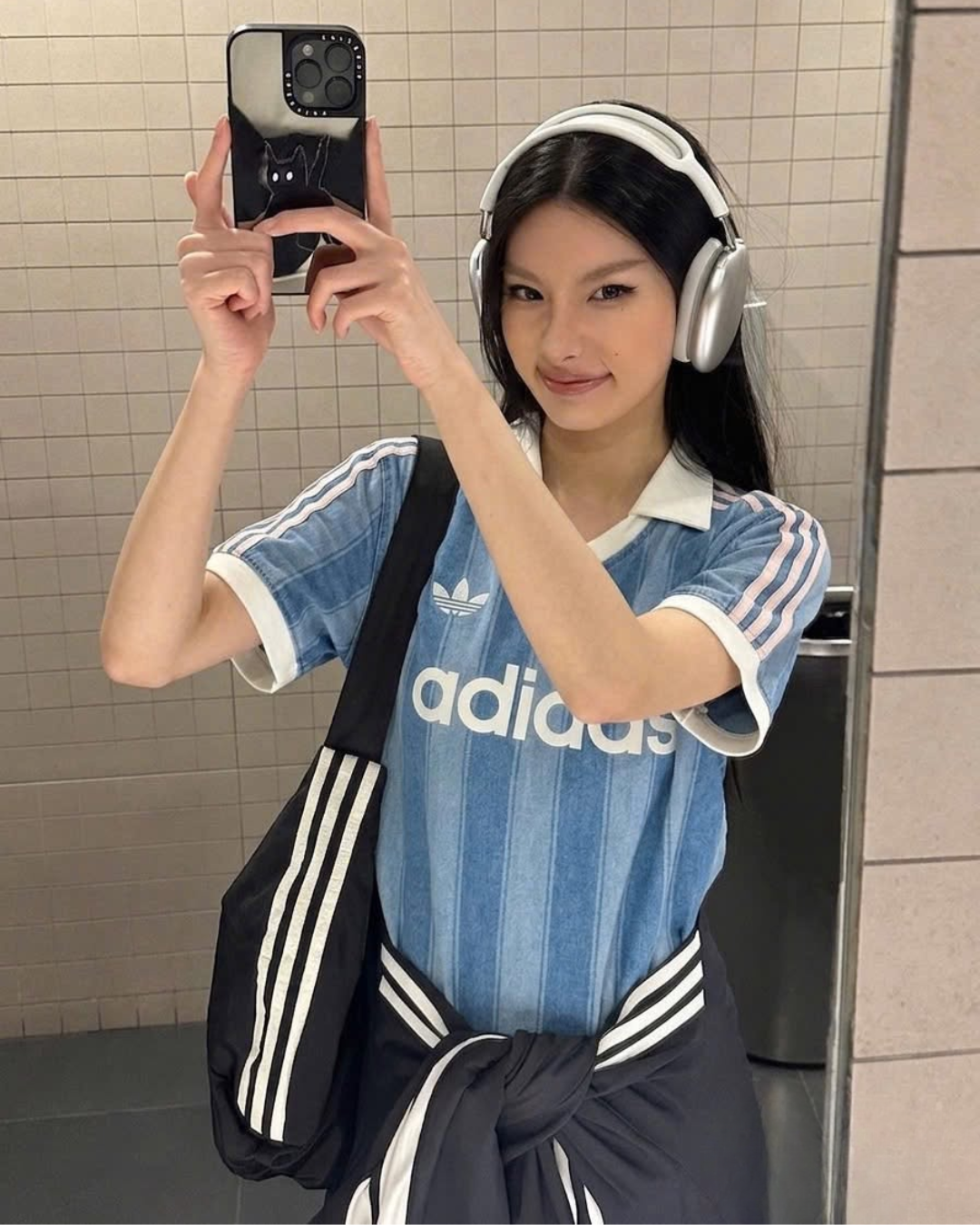 ADIDAS ORIGINALS 條紋 球衣 女款 KD5448