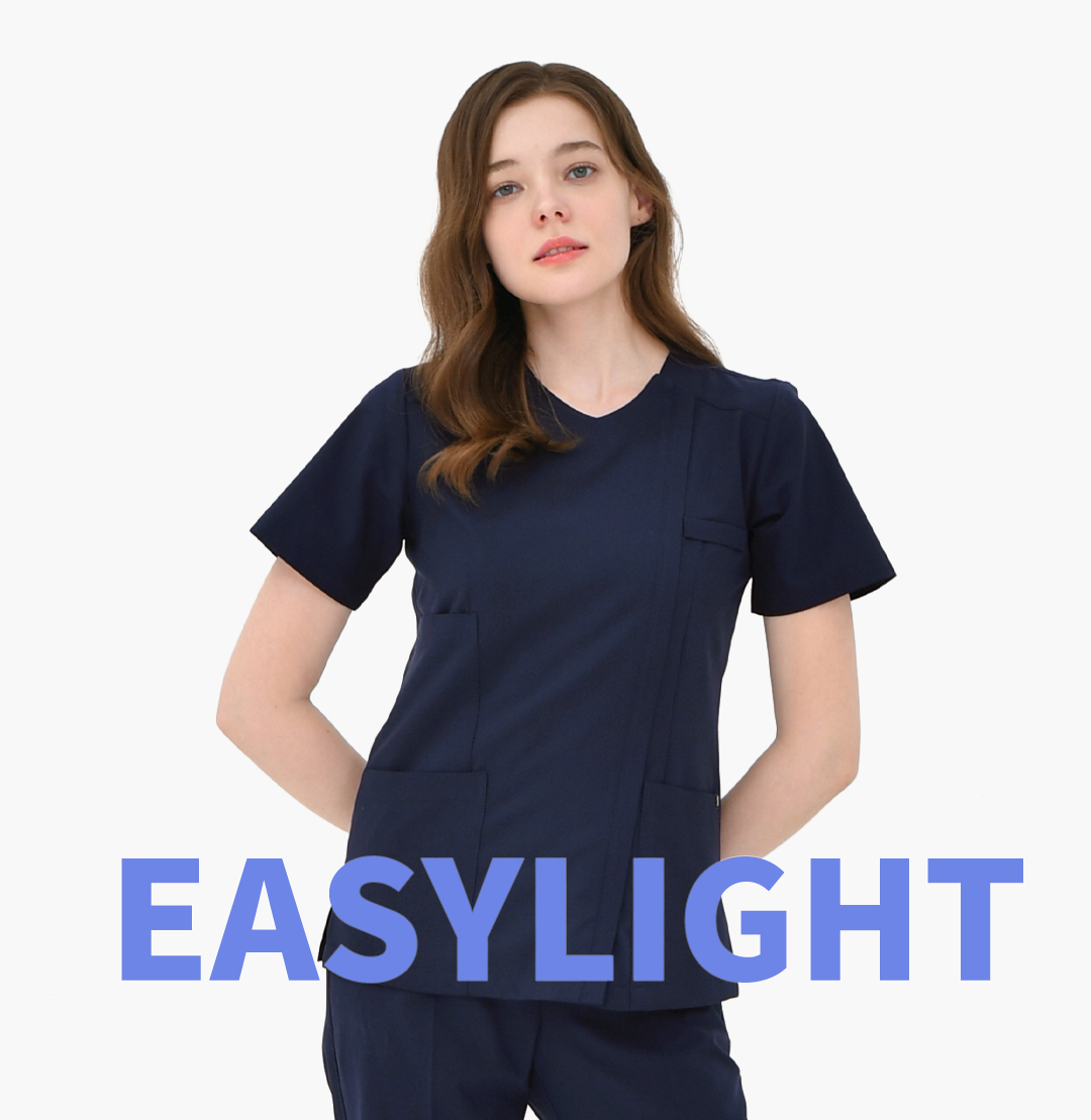 20807 EASYLIGHT 女款刷手服 深海藍