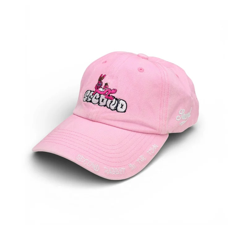 2nd Closet “SECOND RABBIT” Graffiti- Washed Cap
