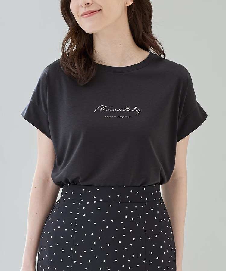 HY 涼感防汗漬字母Tee