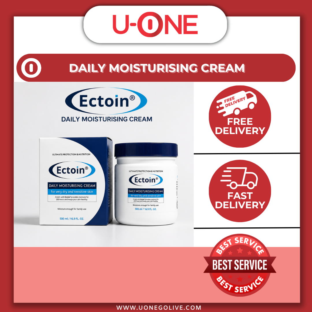 U-ONE | Korea | Ectoin | Daily Moisturising Cream | 500ml