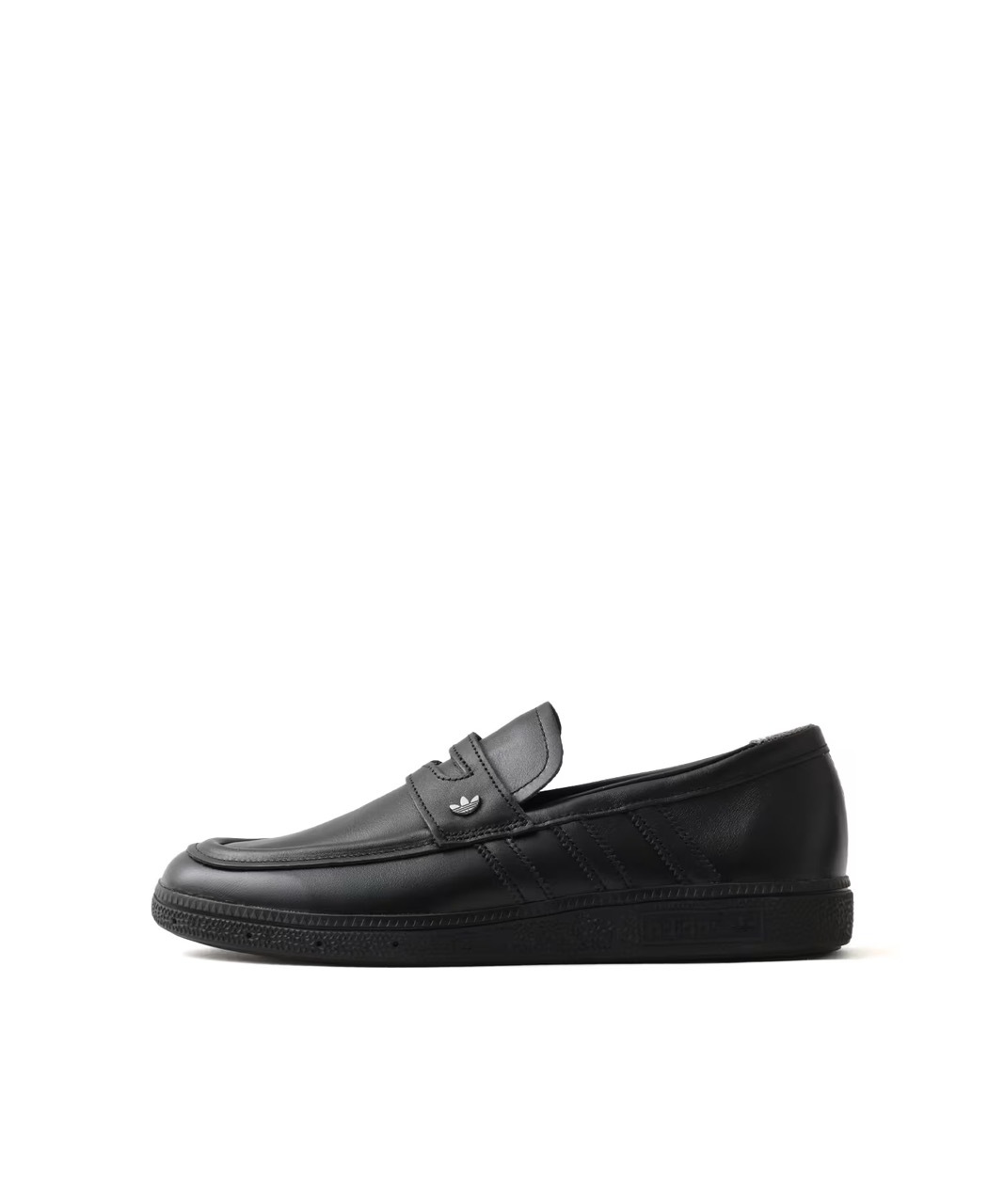 ADIDAS HANDBALL SPEZIAL LOAFER PREM 黑色 全黑 樂福鞋 復古 金屬標 三葉草 男女鞋 KJ5786 / 預購