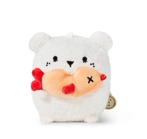 noodoll Ricecube 小魚北極熊娃娃