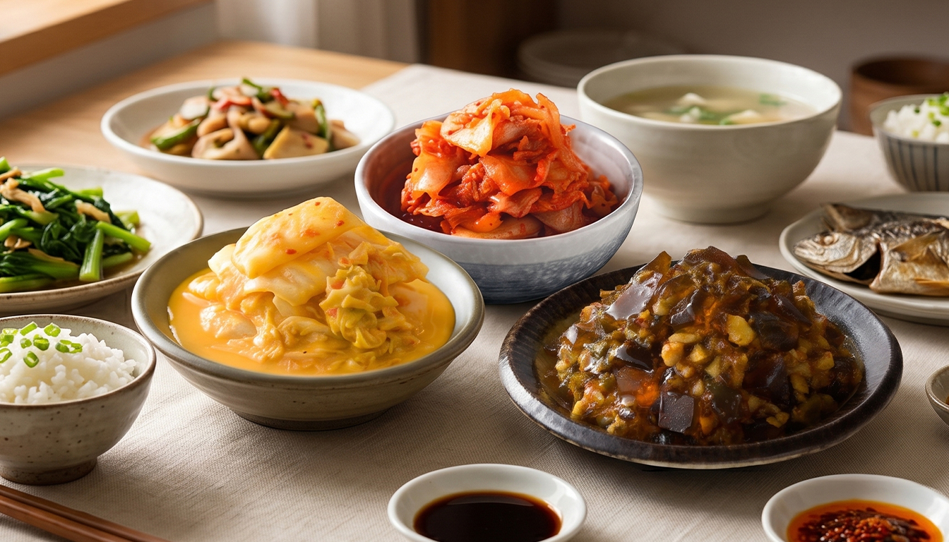 協發行泡菜黄金泡菜,蒜香皮蛋拌醬,韓式泡菜-居家餐桌料理搭配呈現