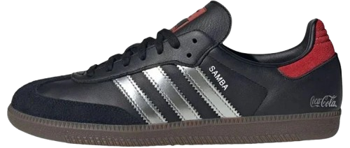 【官網限定】ADIDAS X COCA-COLA SAMBA 可口可樂聯名 黑紅銀 經典配色 KH6880