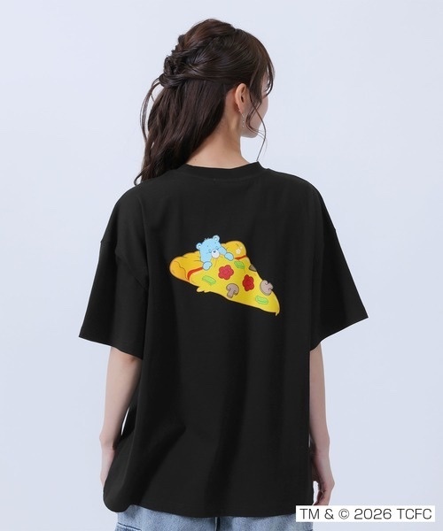 MARY QUANT / Care Bears(TM) Pizza Big T-Shirt