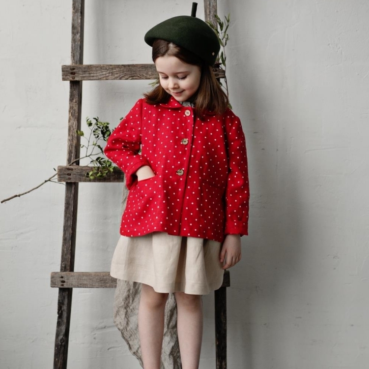 (預購)ALL THE BEAUTIFUL LINEN 彼得潘領外套  PETER PAN COLLAR JACKET