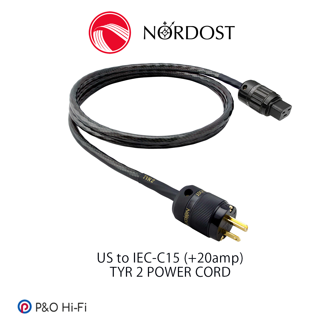 NORDOST TYR 2 電源線 (美式/英式/美式+20amp)