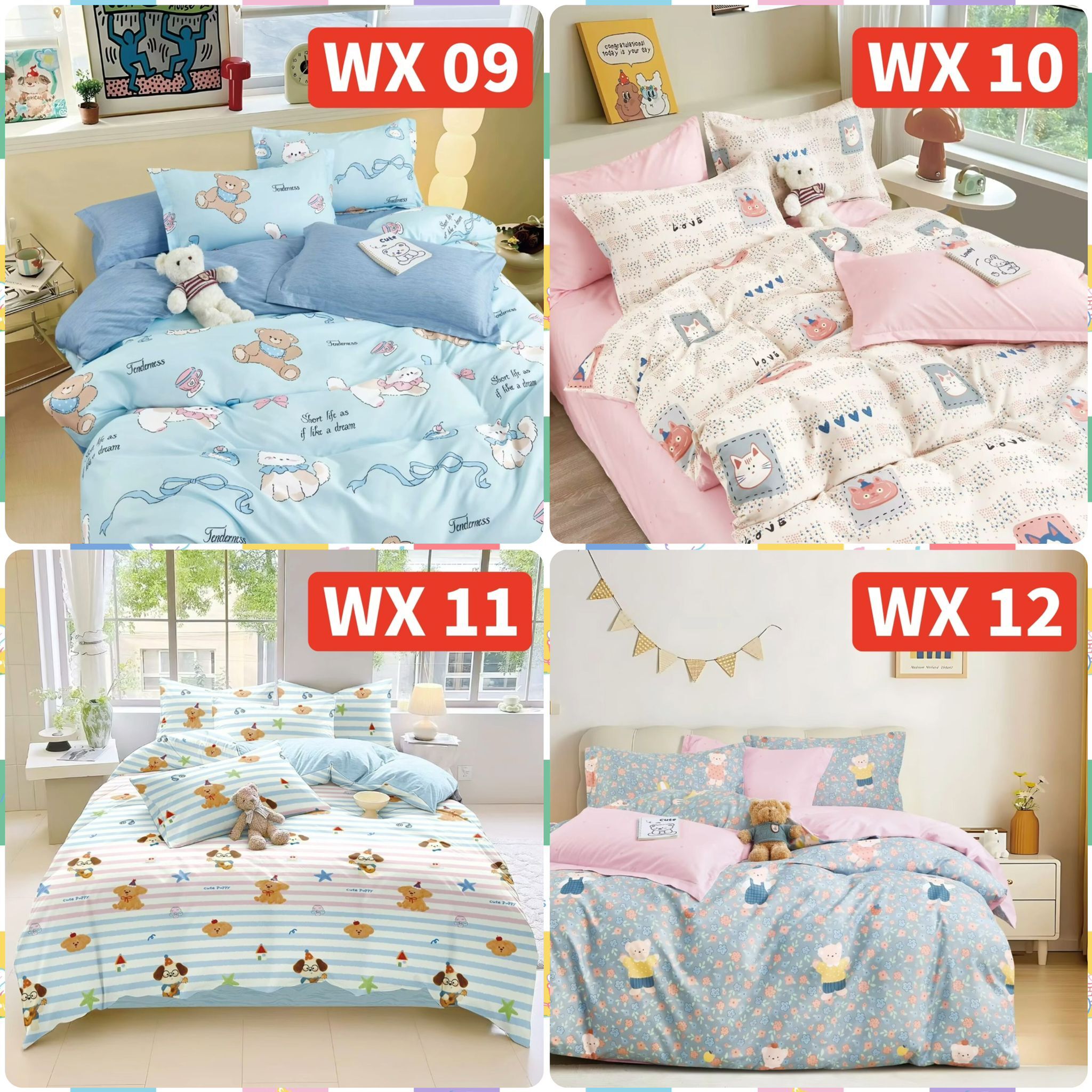 4-piece bedding set