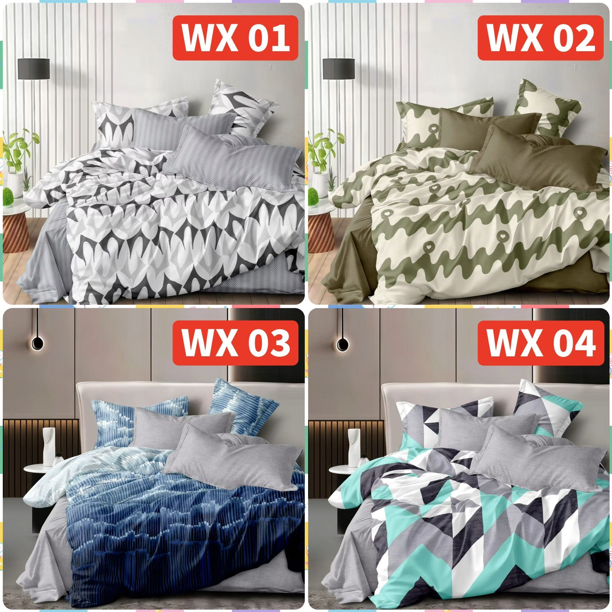 4-piece bedding set