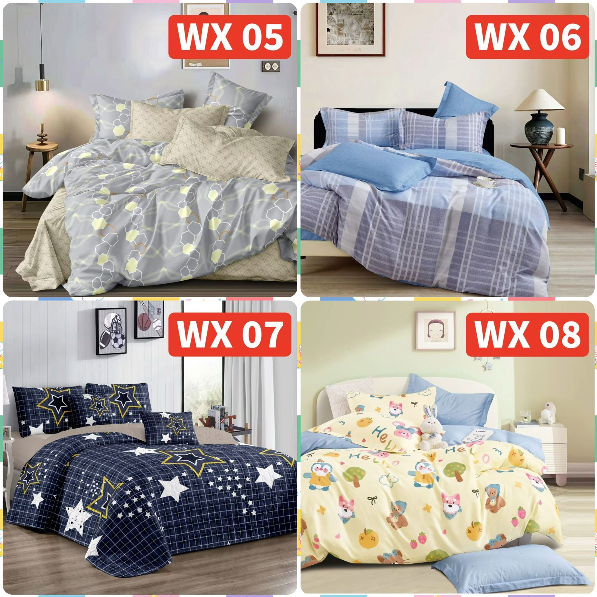 4-piece bedding set