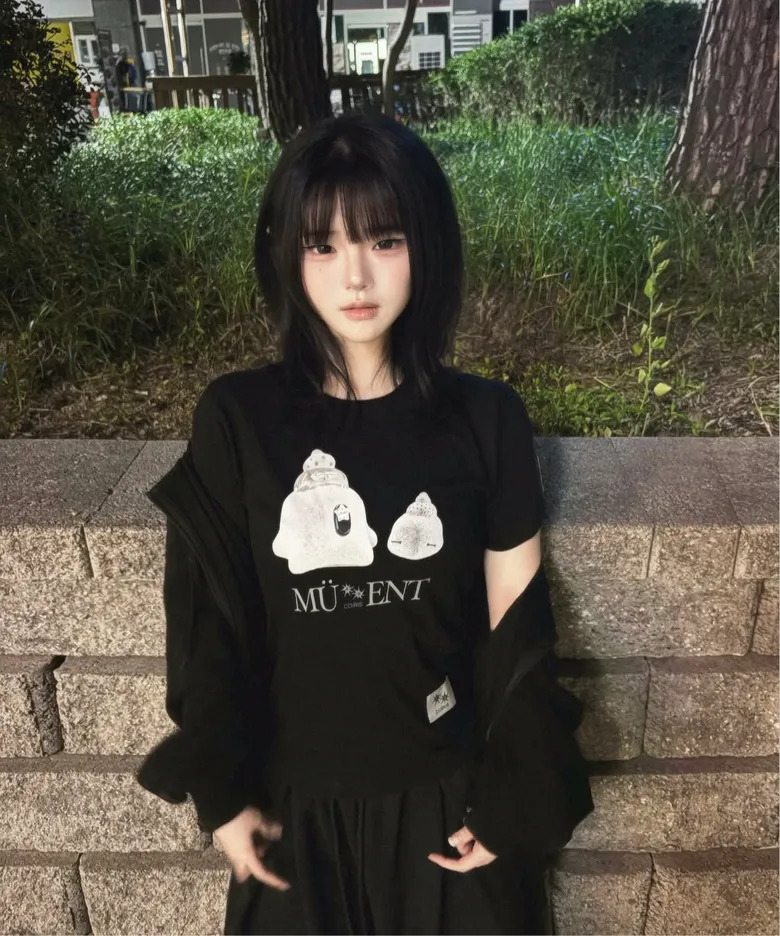 MUCENT X COIRIS MARINAE SIDE LEATHER PATCH 寄居蟹 海洋 皮革 貼片 短T兩色