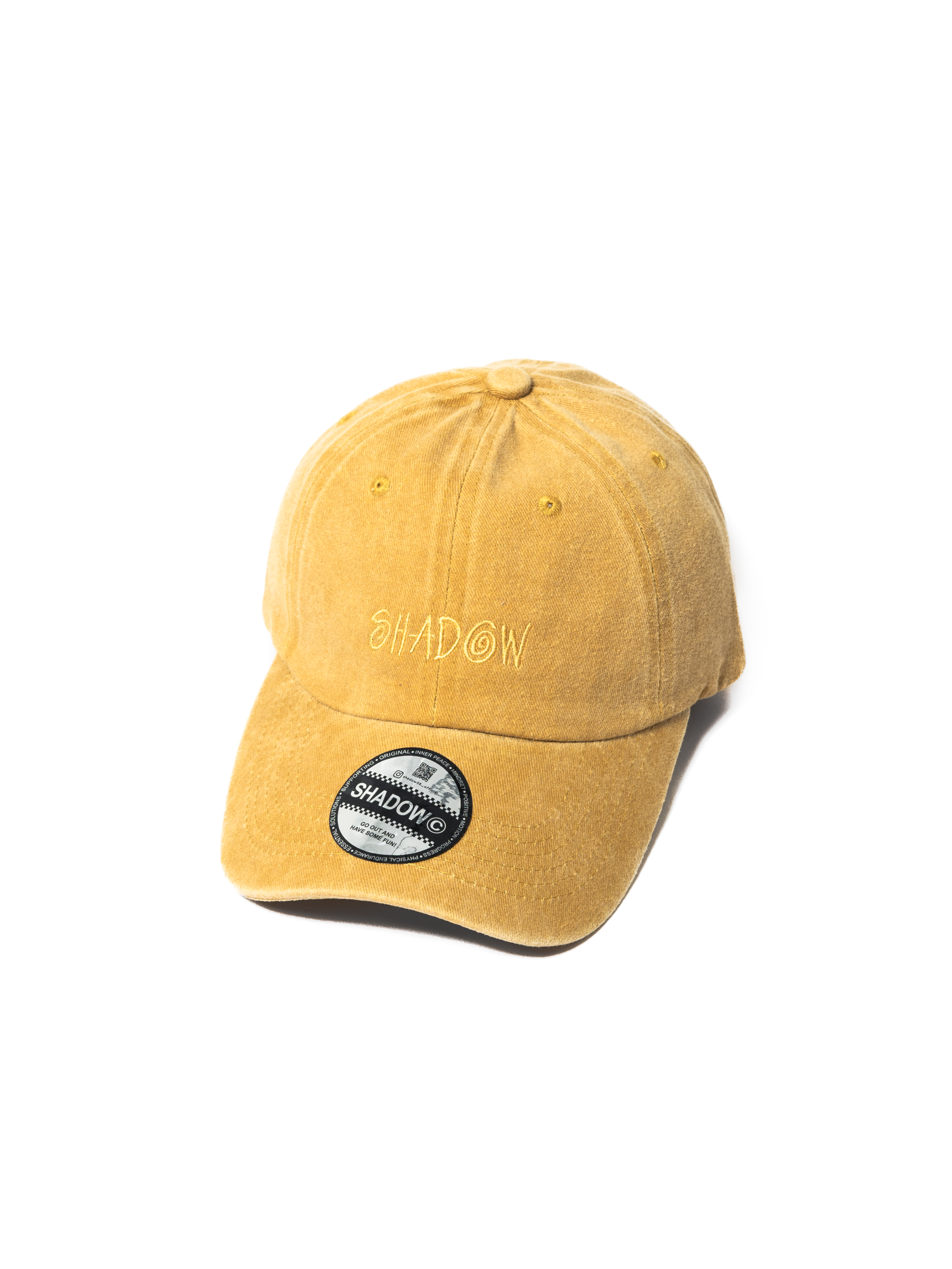 SHADOW Washed Cap / 彩色水洗帽