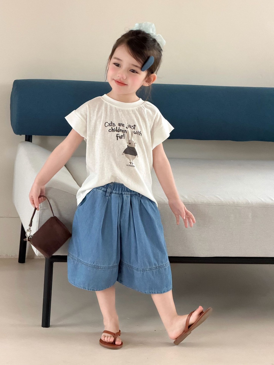春夏輕薄牛仔褲