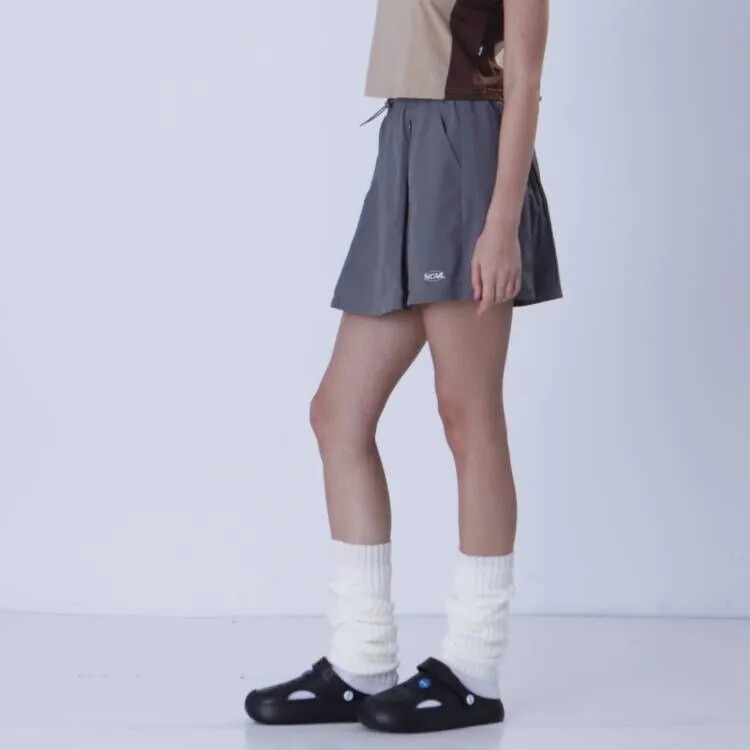 NCAA SKORT 灰色 鬆緊帶 兩穿式 褲裙 短裙【7522150110】