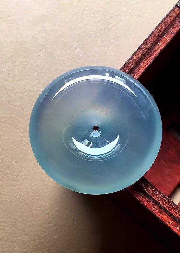 翡翠高冰天空藍懷古 (26.7mm直徑),天然翡翠A玉, 緬甸玉, Jade, Jadeite
